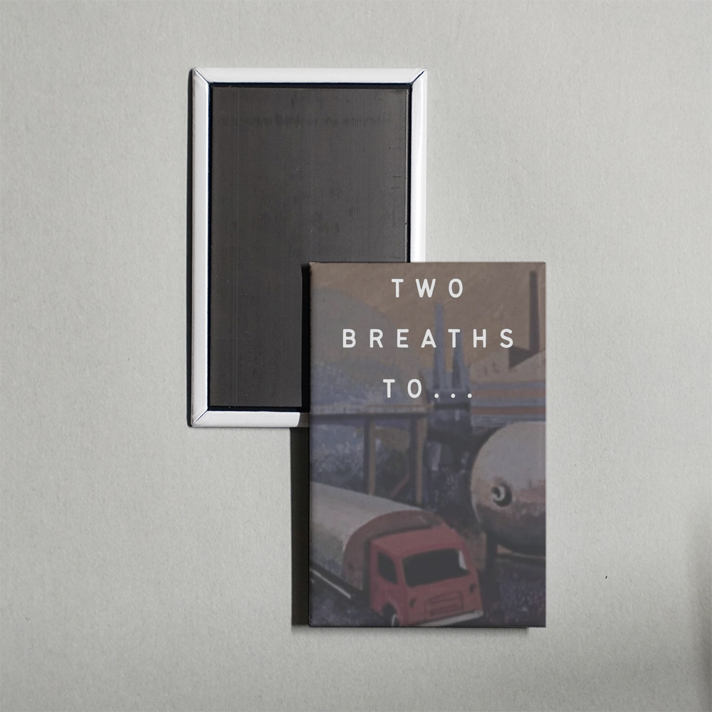 Two Breaths To... Mini Movie Fridge Magnet