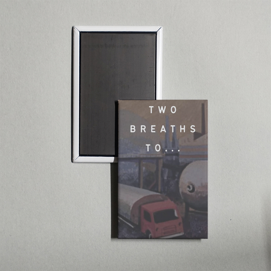 Two Breaths To... Mini Movie Fridge Magnet