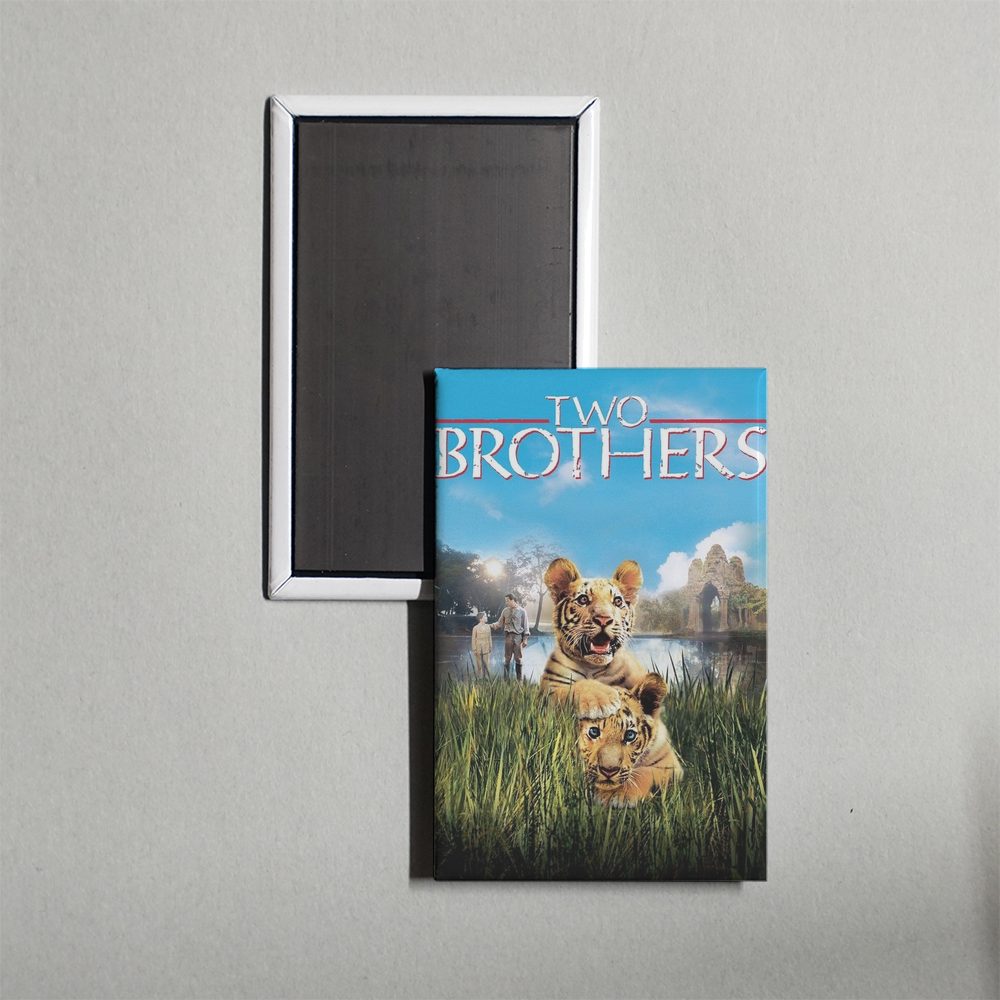 Two Brothers Mini Movie Fridge Magnet