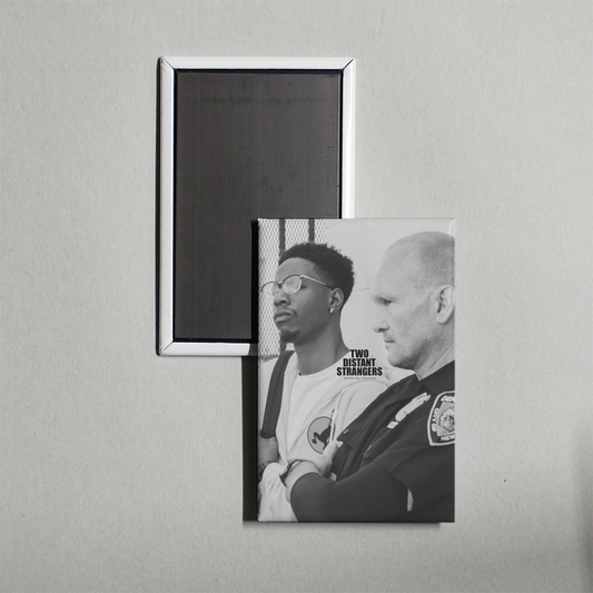 Two Distant Strangers Mini Movie Fridge Magnet