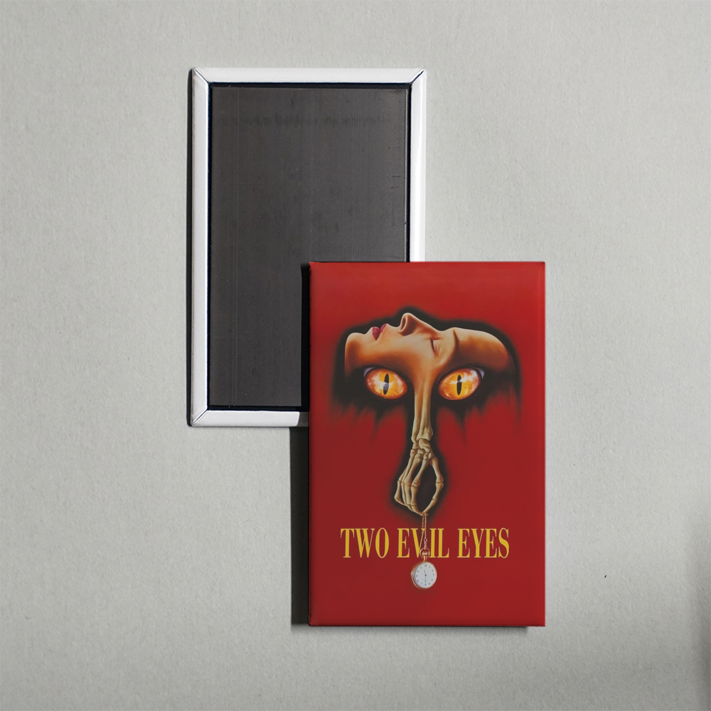 Two Evil Eyes Mini Movie Fridge Magnet