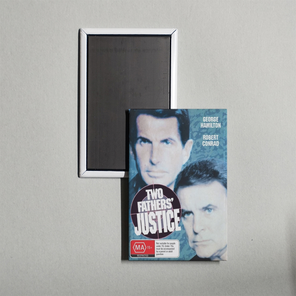 Two Fathers' Justice Mini Movie Fridge Magnet