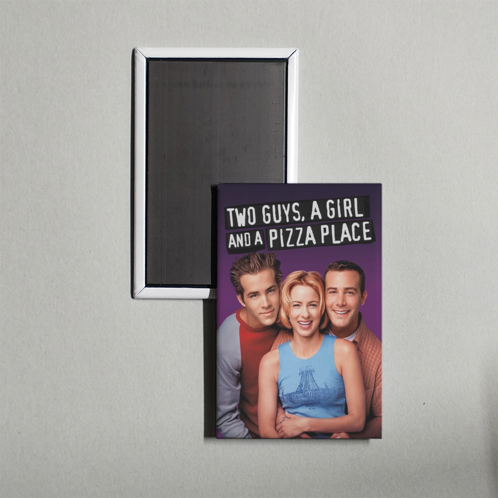 Two Guys and a Girl TV Show Fridge Magnet