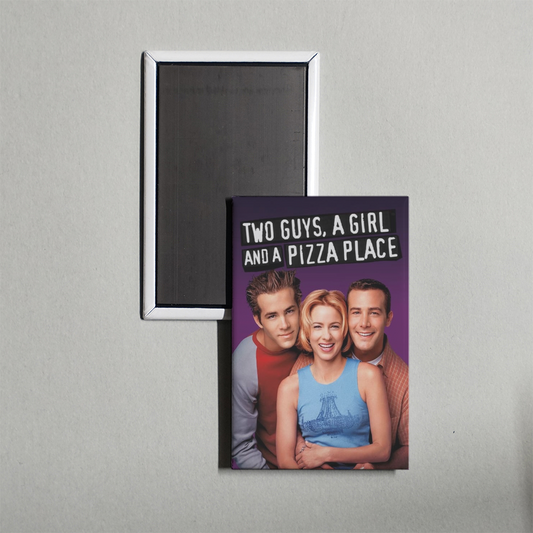 Two Guys and a Girl TV Show Fridge Magnet