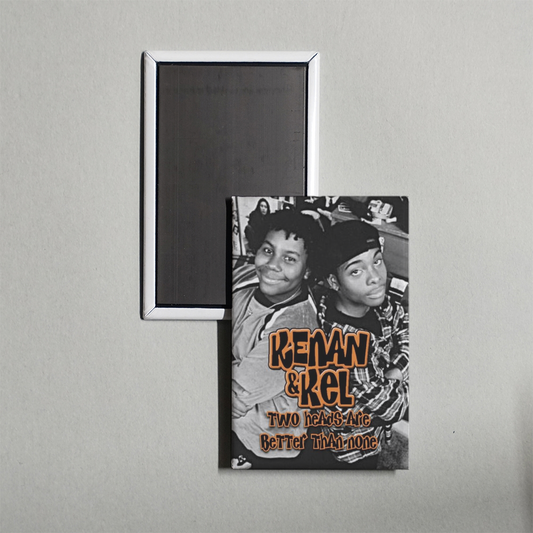 Two Heads Are Better Than None Mini Movie Fridge Magnet
