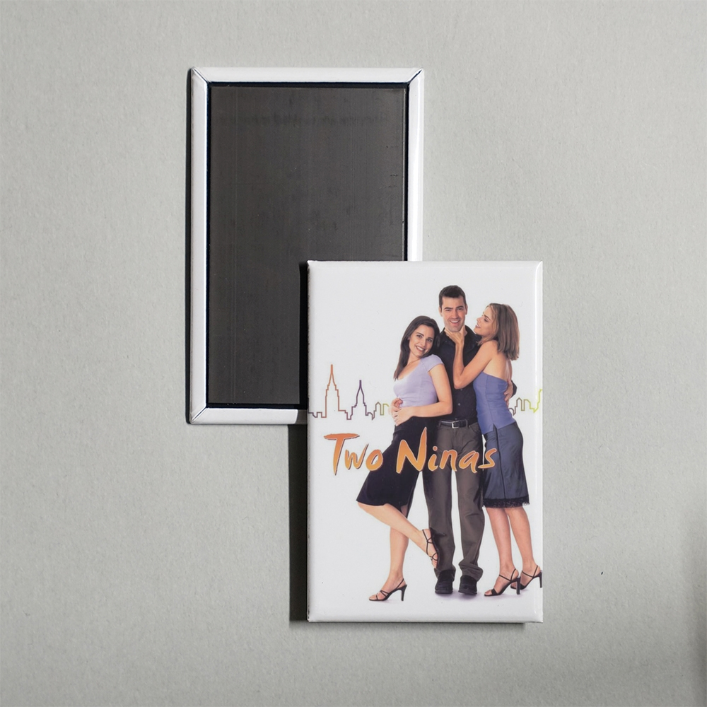 Two Ninas Mini Movie Fridge Magnet
