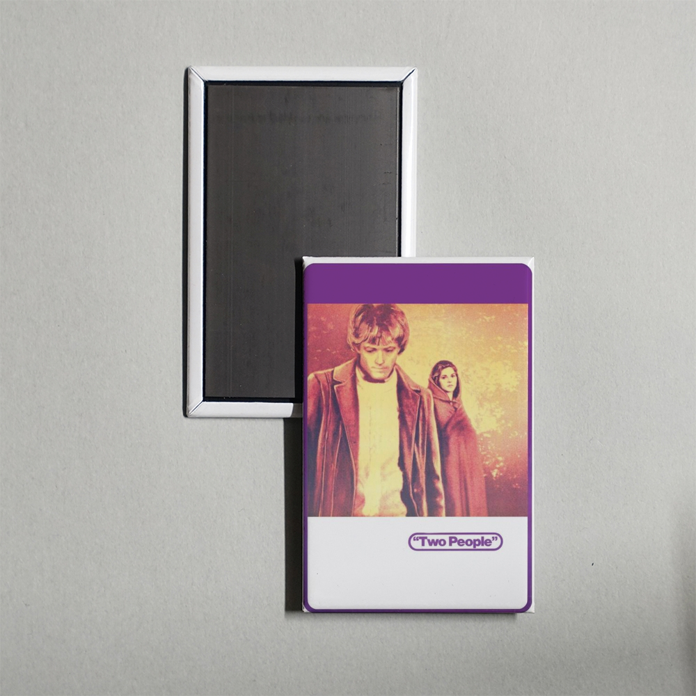 Two People Mini Movie Fridge Magnet