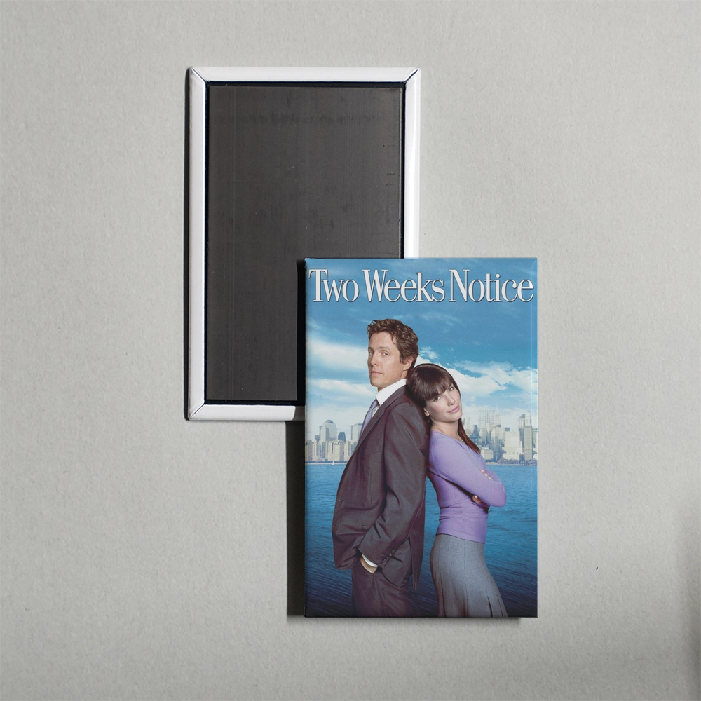 Two Weeks Notice Mini Movie Fridge Magnet