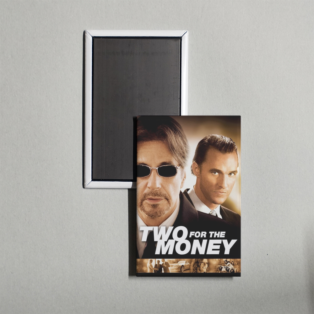 Two for the Money Mini Movie Fridge Magnet