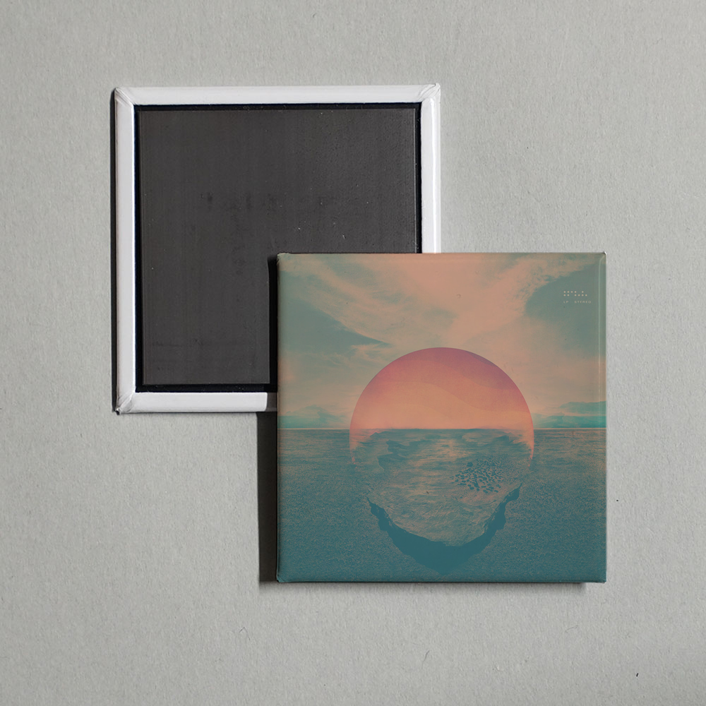 Tycho - Dive Album Cover Fridge Magnet