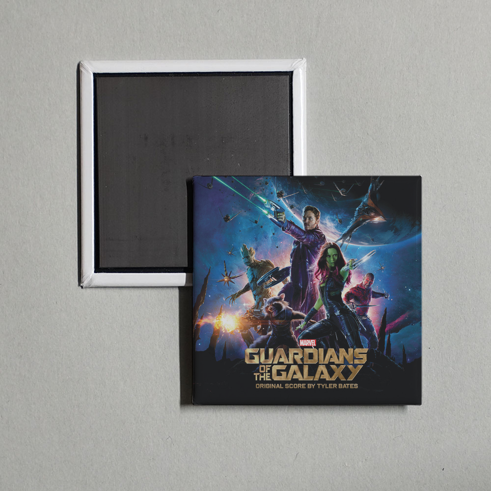 Tyler Bates - Guardians of the Galaxy (Original Score) Album Cover Fridge Magnet