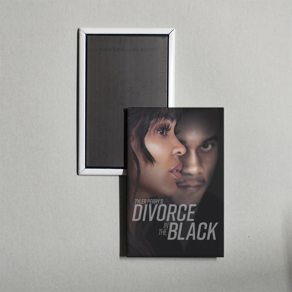 Tyler Perry's Divorce in the Black Mini Movie Fridge Magnet