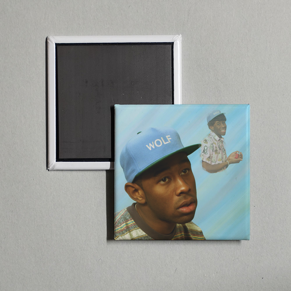 Tyler, The Creator - Wolf Album Cover Fridge Magnet