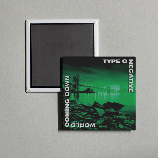 Type O Negative - World Coming Down Album Cover Fridge Magnet
