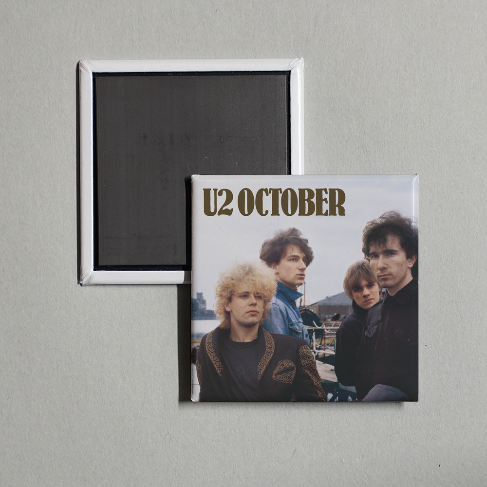 U2 - October Album Cover Fridge Magnet