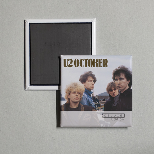U2 - October (Deluxe Edition Remastered) Album Cover Fridge Magnet