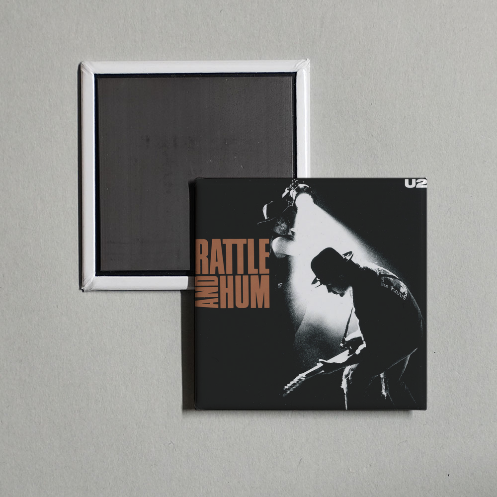 U2 - Rattle And Hum Album Cover Fridge Magnet
