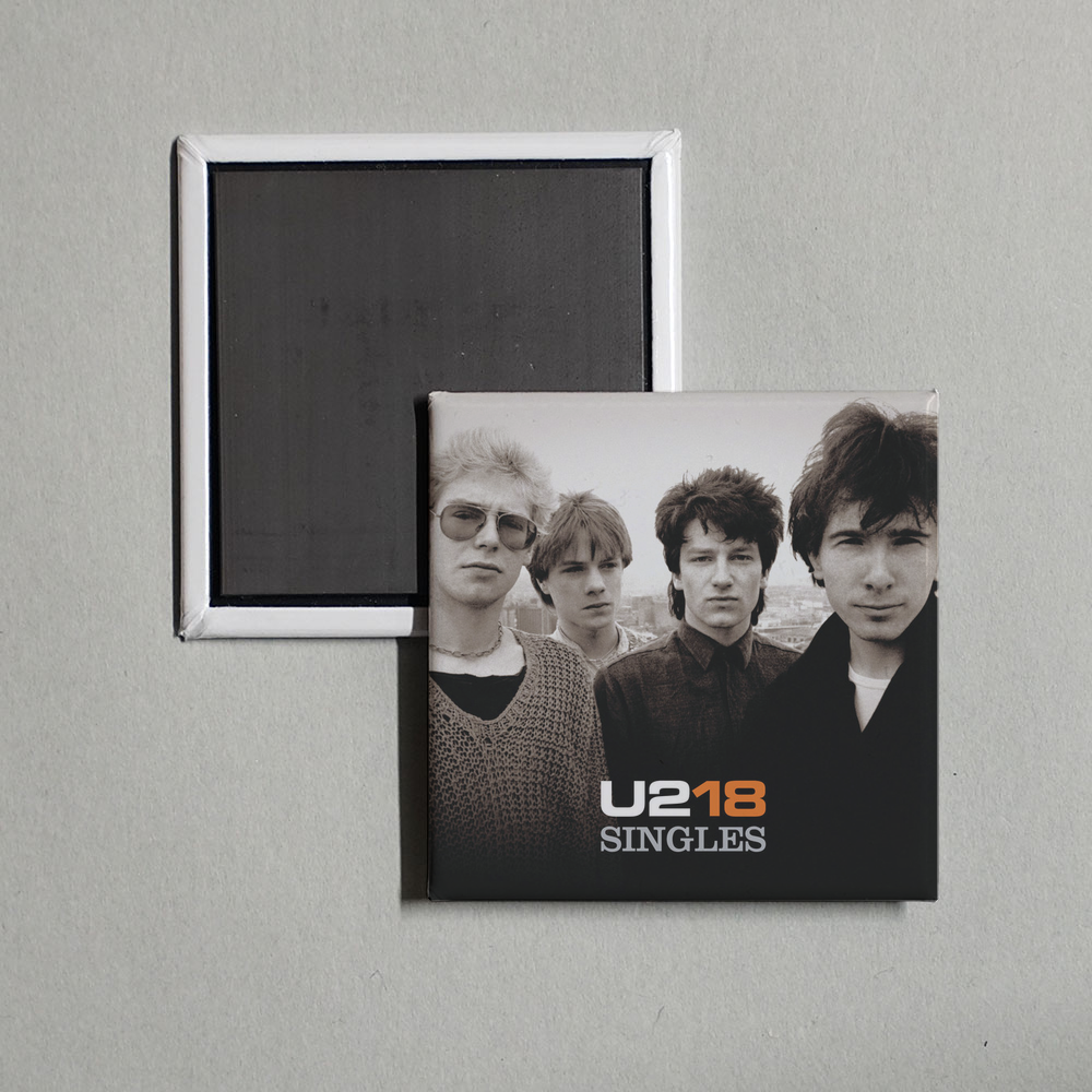 U2 - U218 Singles Album Cover Fridge Magnet