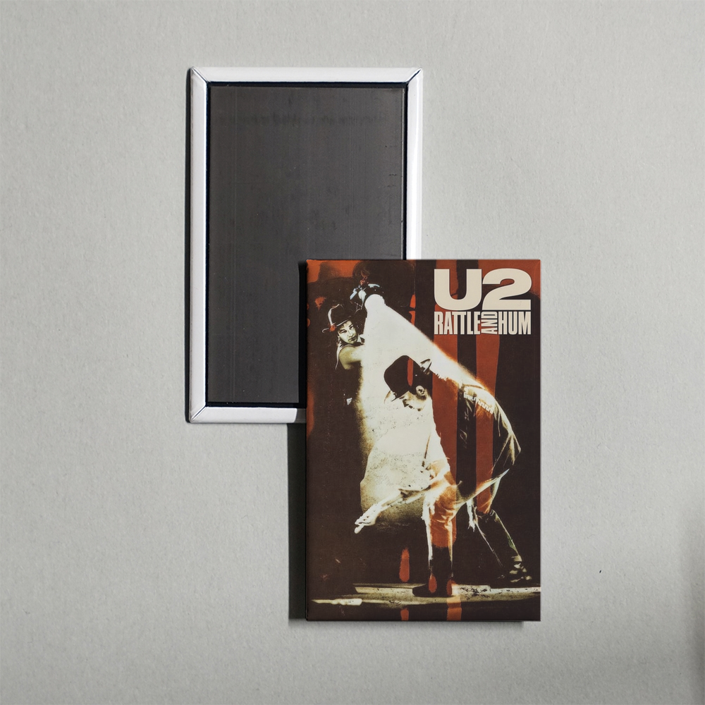 U2 Rattle and Hum Mini Movie Fridge Magnet