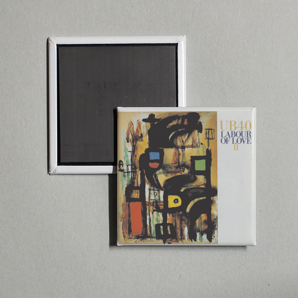 UB40 - Labour Of Love II Album Cover Fridge Magnet