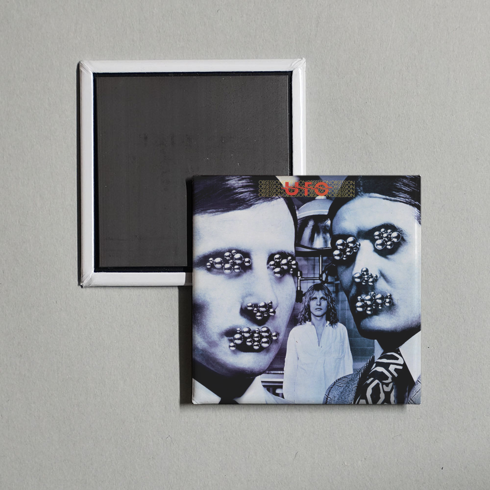 UFO - Obsession (2008 Remaster) Album Cover Fridge Magnet