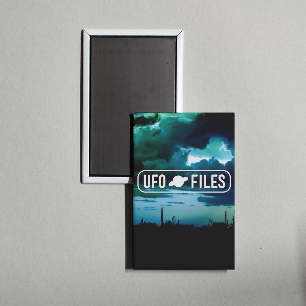 UFO Files TV Show Fridge Magnet