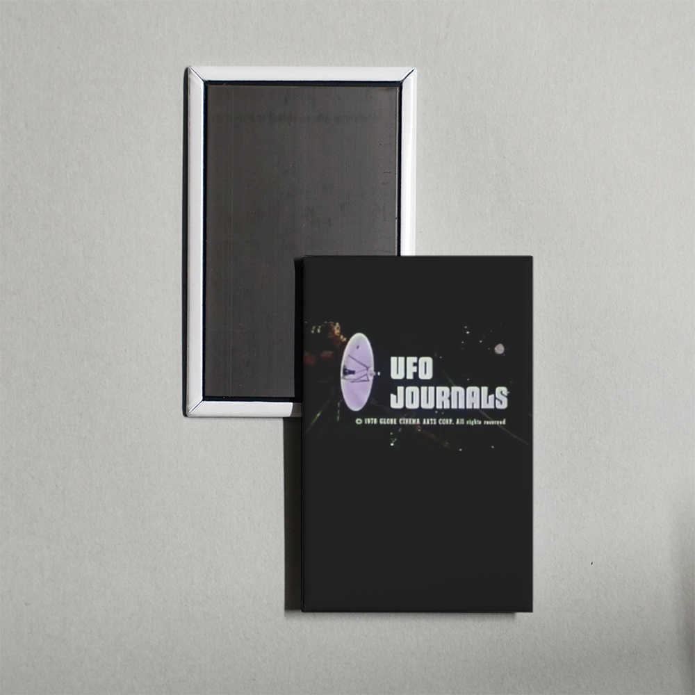 UFO Journals Mini Movie Fridge Magnet