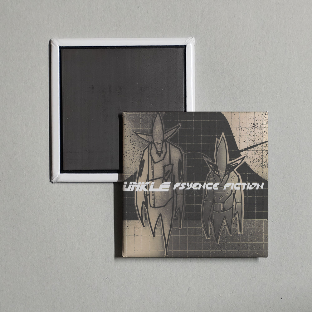 UNKLE - Psyence Fiction Album Cover Fridge Magnet