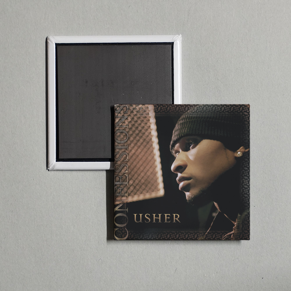 USHER - Confessions (Expanded Edition) Album Cover Fridge Magnet