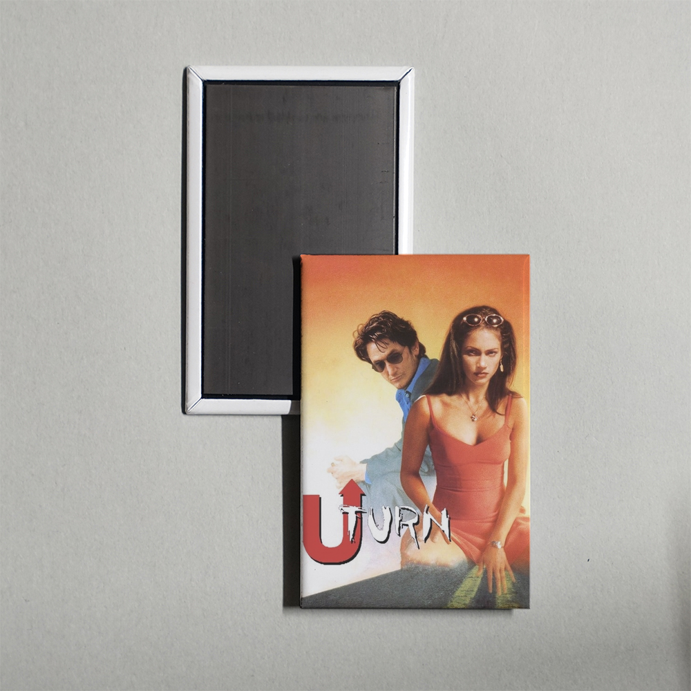 U Turn Mini Movie Fridge Magnet