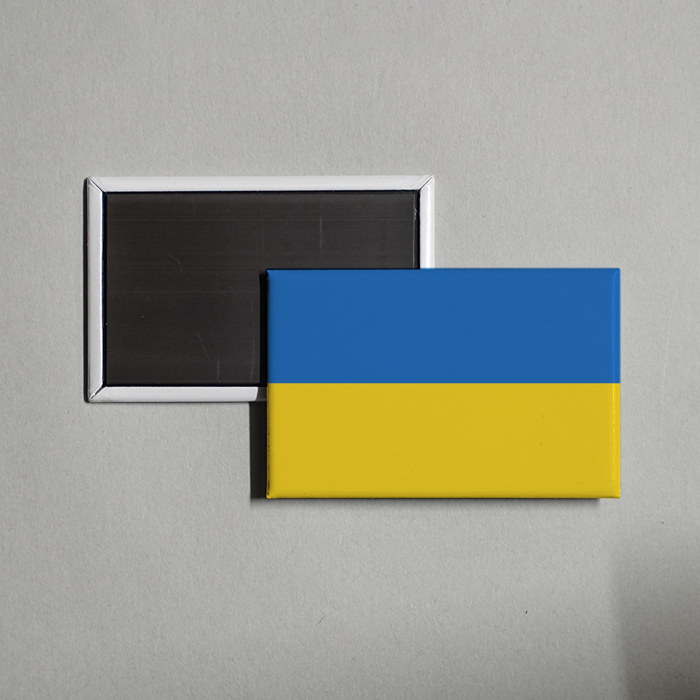 Ukraine Flag Fridge Magnet