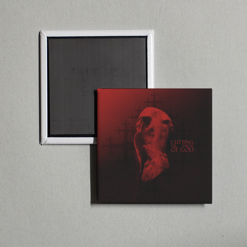 Ulcerate - Cutting the Throat of God Album Cover Fridge Magnet