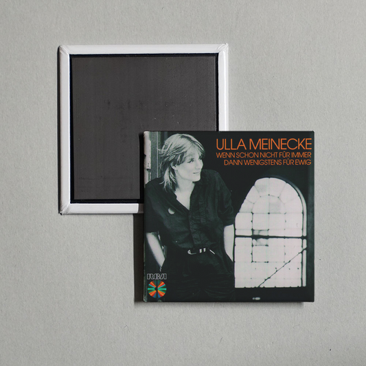 Ulla Meinecke - Wenn schon nicht für immer dann wenigstens für ewig Album Cover Fridge Magnet