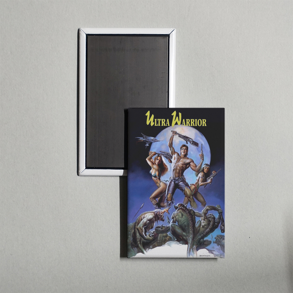 Ultra Warrior Mini Movie Fridge Magnet