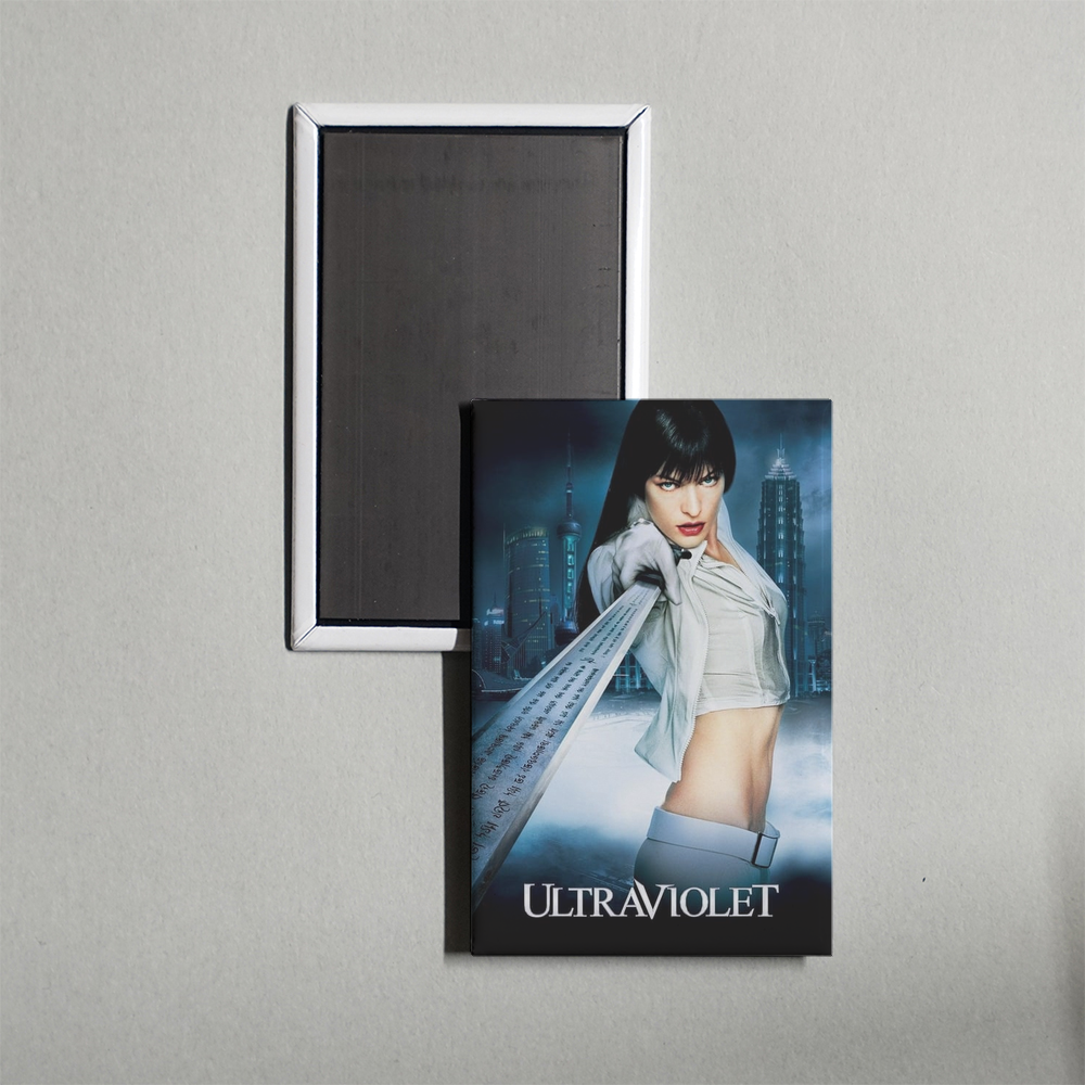 Ultraviolet Mini Movie Fridge Magnet