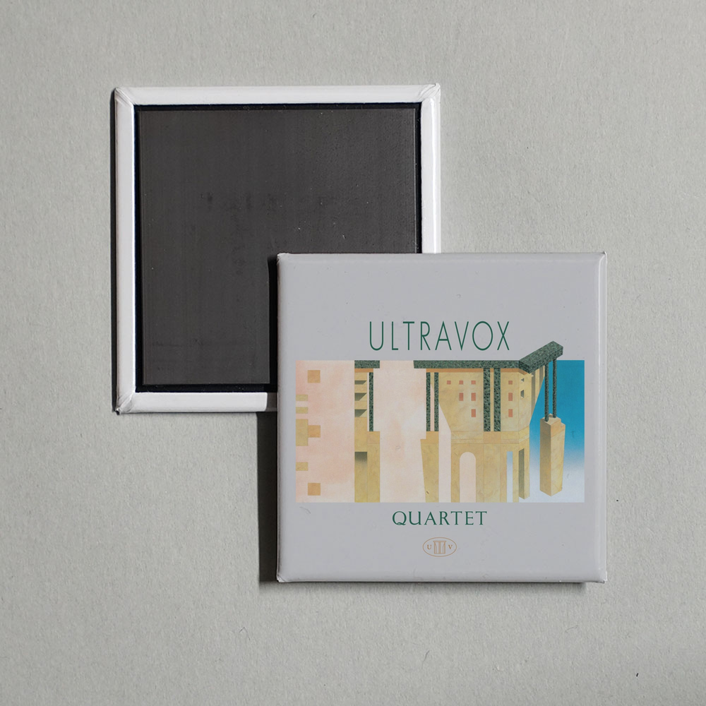 Ultravox - Quartet (2009 Remaster) Album Cover Fridge Magnet