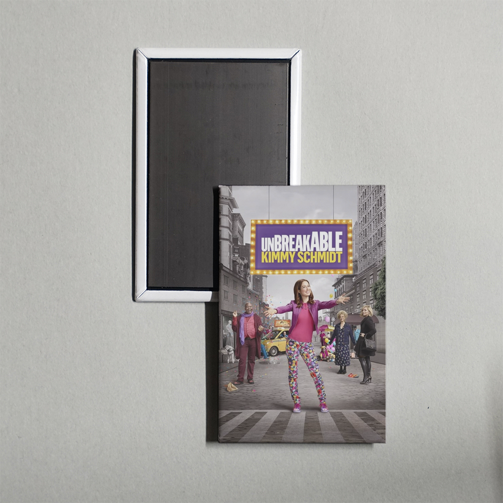 Unbreakable Kimmy Schmidt TV Show Fridge Magnet