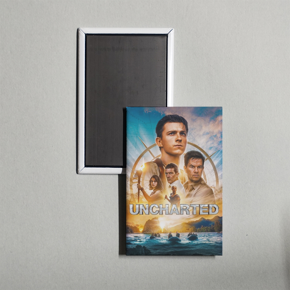 Uncharted Mini Movie Fridge Magnet