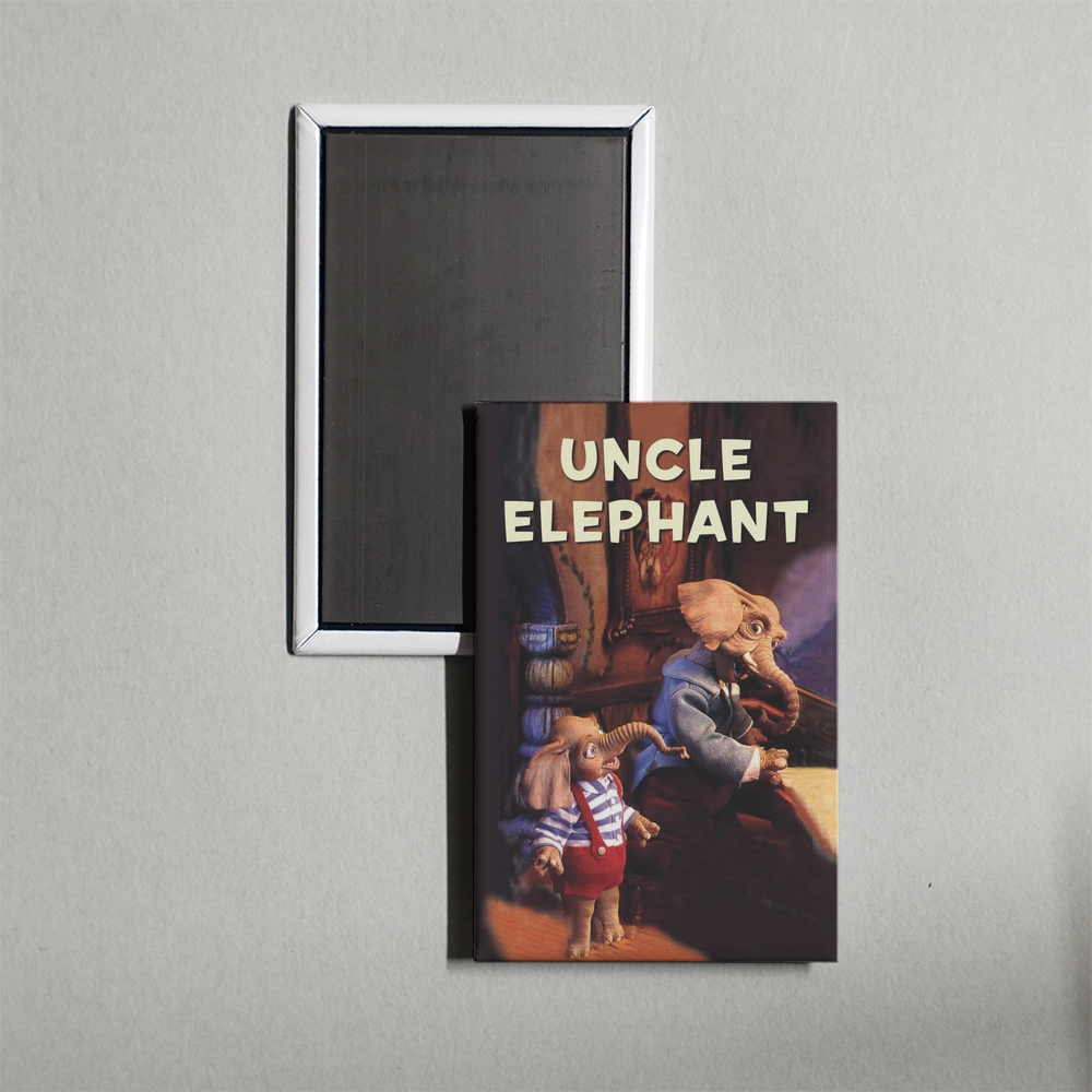 Uncle Elephant Mini Movie Fridge Magnet
