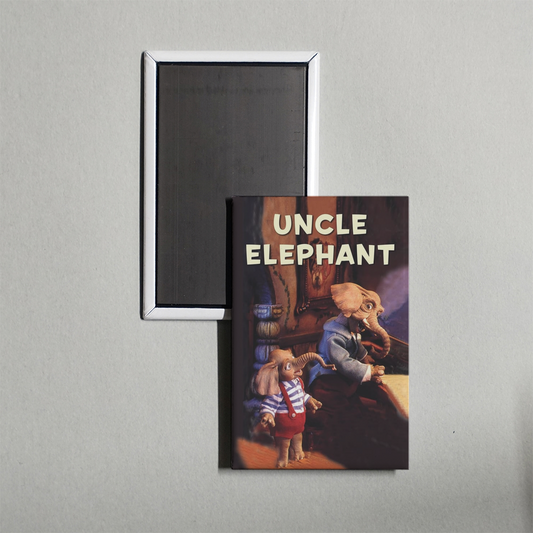 Uncle Elephant Mini Movie Fridge Magnet