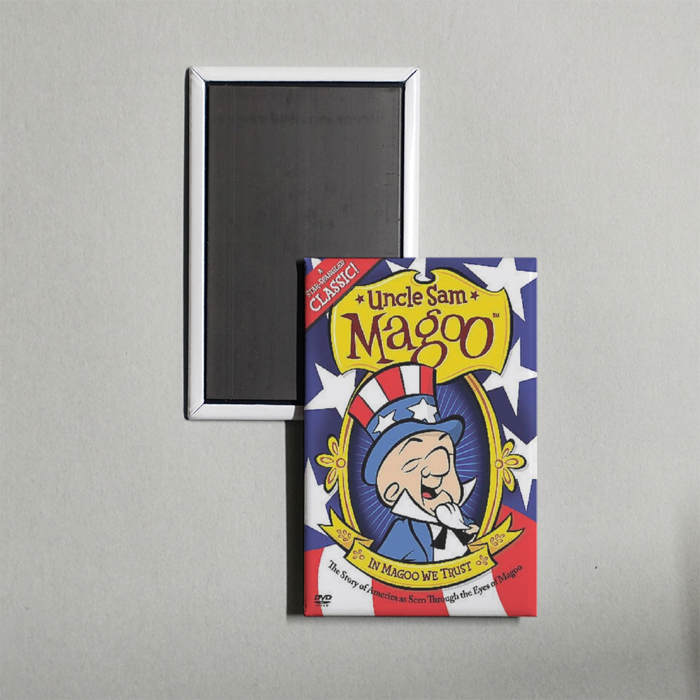 Uncle Sam Magoo Mini Movie Fridge Magnet