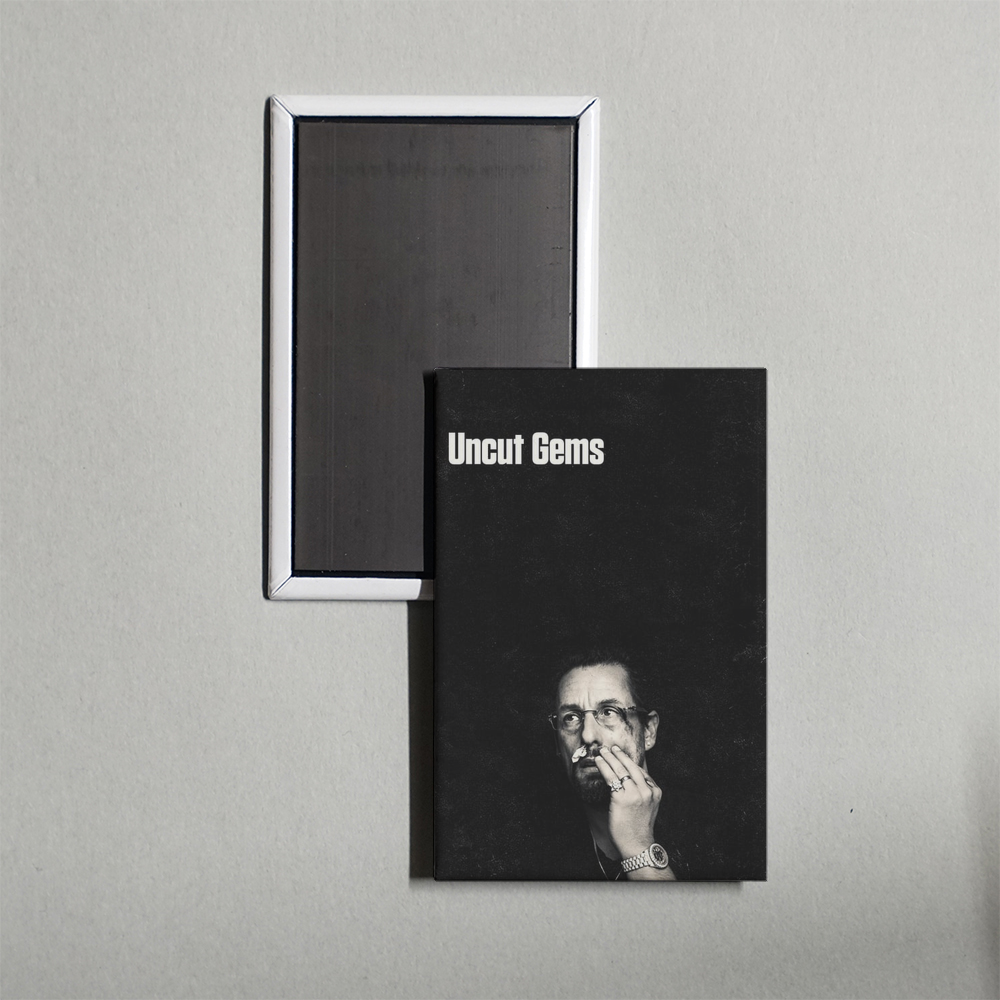 Uncut Gems Mini Movie Fridge Magnet
