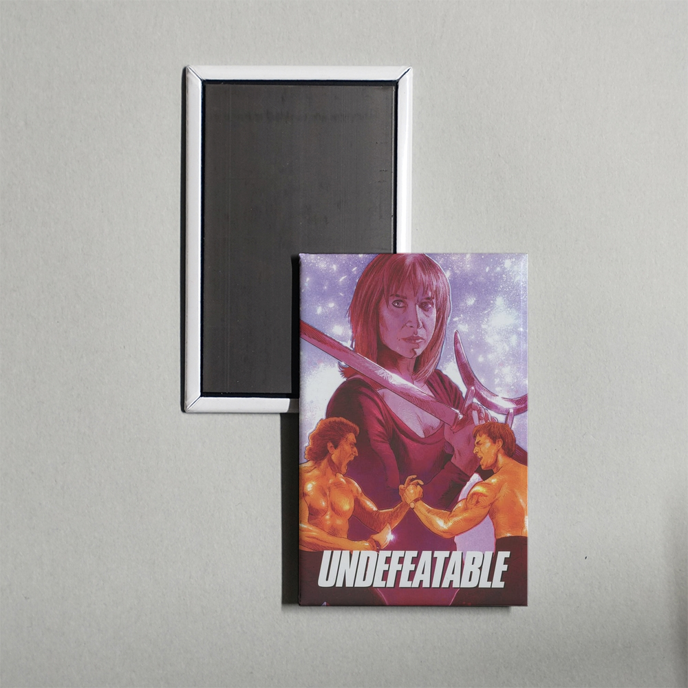 Undefeatable Mini Movie Fridge Magnet