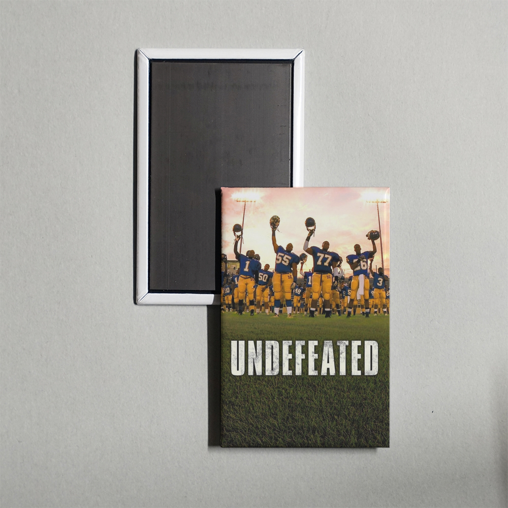 Undefeated Mini Movie Fridge Magnet