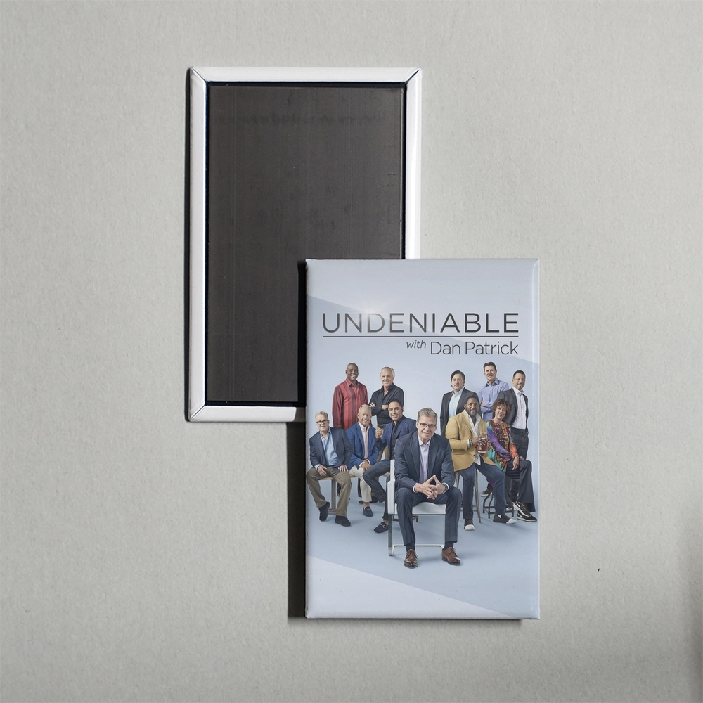 Undeniable with Dan Patrick TV Show Fridge Magnet