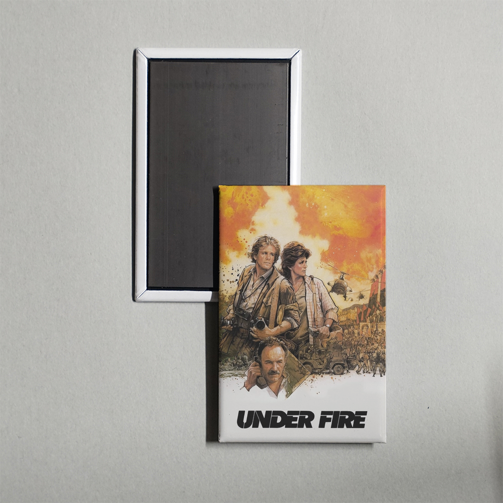 Under Fire Mini Movie Fridge Magnet