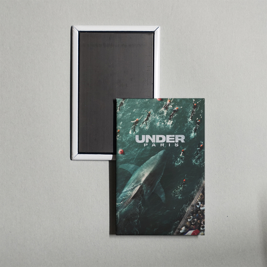 Under Paris Mini Movie Fridge Magnet