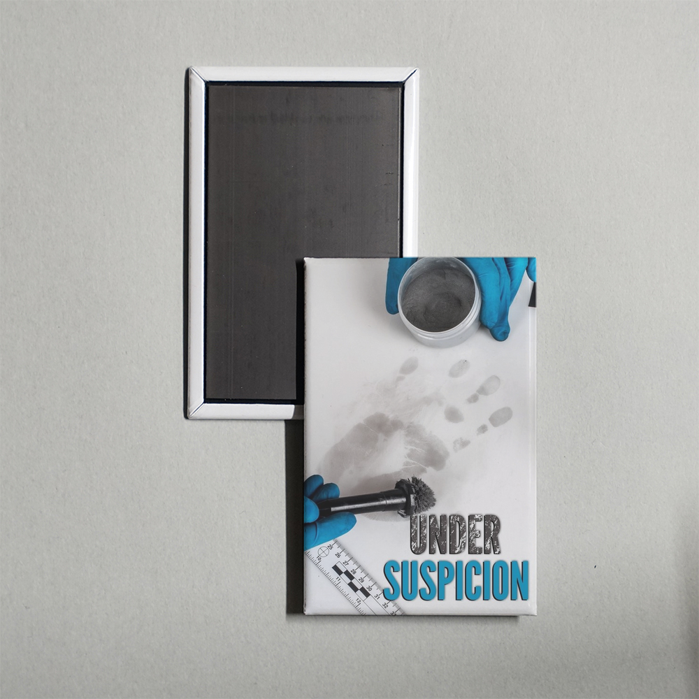 Under Suspicion TV Show Fridge Magnet