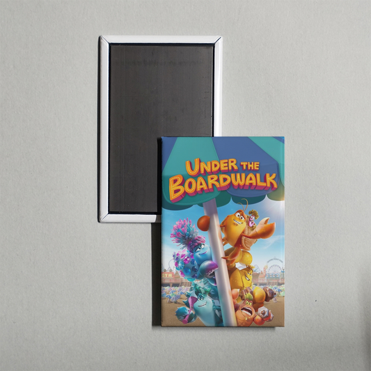Under the Boardwalk Mini Movie Fridge Magnet