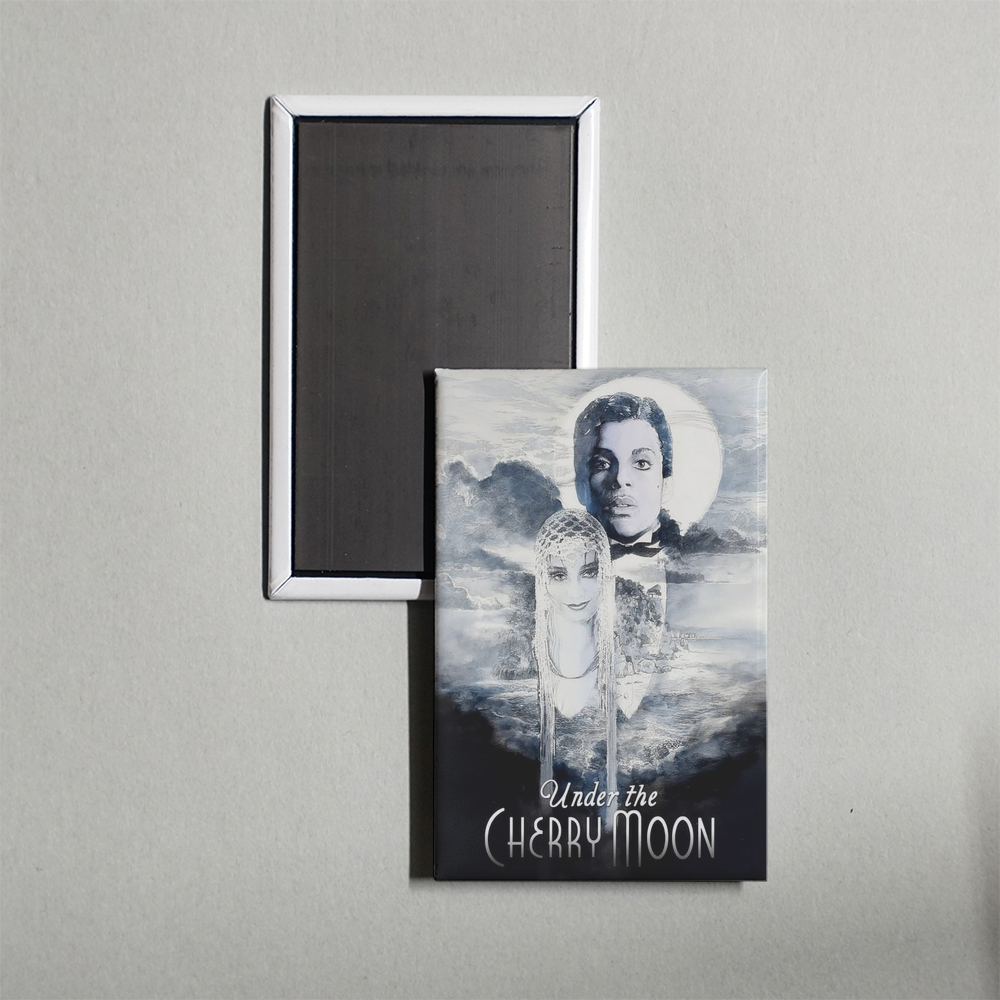 Under the Cherry Moon Mini Movie Fridge Magnet